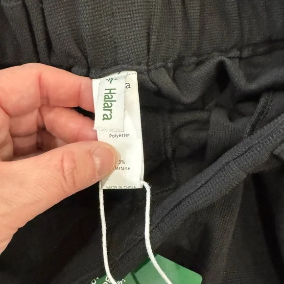 Halara Black Wide Leg Pants – Size S Regular – NWT - Picture 4 of 7